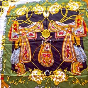 Pure silk scarf made in Italy